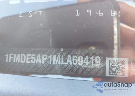 2021 Ford Bronco Big Bend from USA, damaged, VIN 1FMDE5AP1MLA69419